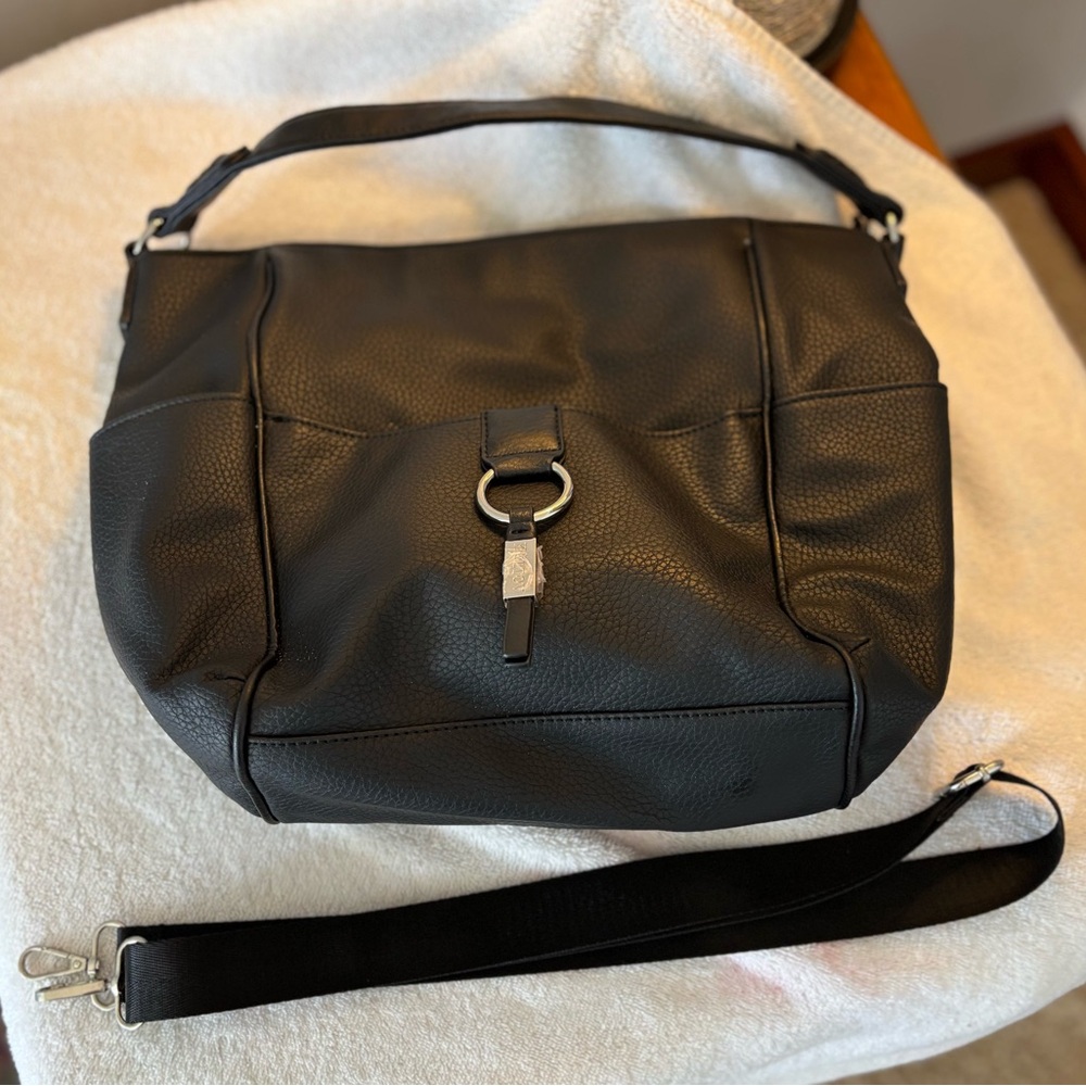 Elegant Black Shoulder Purse